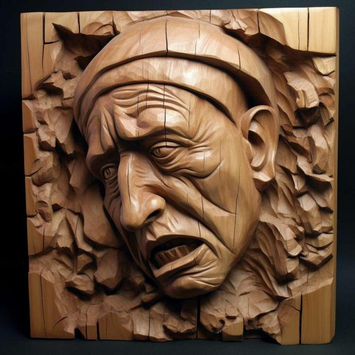 نموذج ثلاثي الأبعاد لآلة CNC 3D Art 